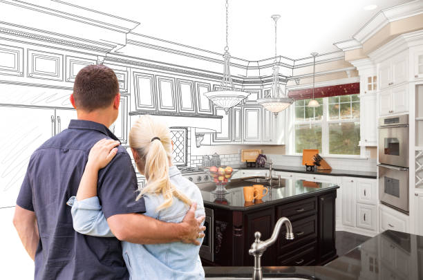 Professional Kitchen Flooring technician working in Allen, TX